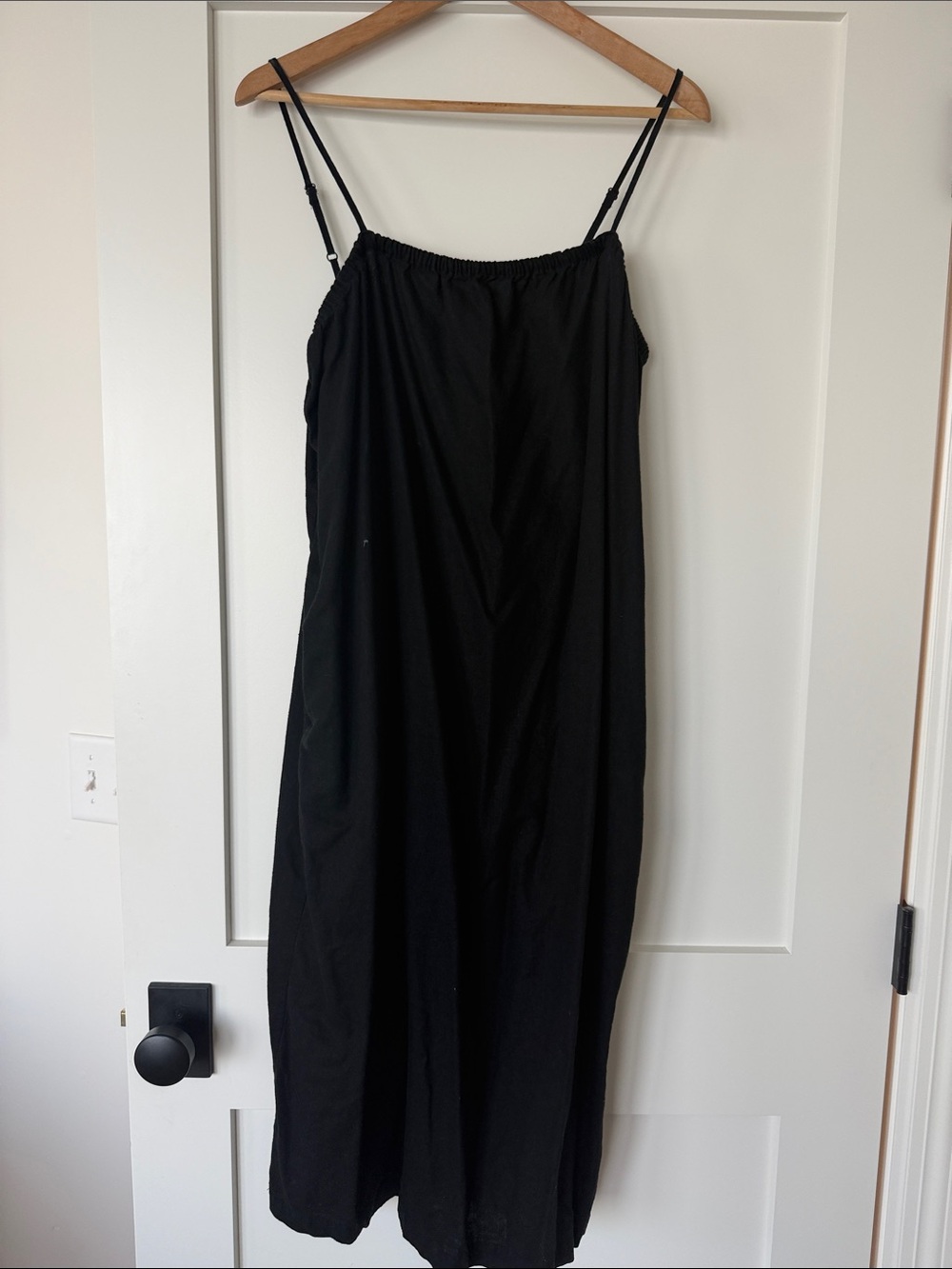 A New Day Linen Spaghetti-Strap Maxi Dress